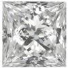 Image 1 : Finest SQUARE PRINCESS Natural Precision Cut African VVS2-VS1 - E-F Diamond