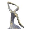 Image 6 : Sensual Nude Woman Abstract Art Bronze Marble Base Sculpture Erotic Art Decor