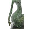 Image 7 : Sensual Nude Woman Abstract Art Bronze Marble Base Sculpture Erotic Art Decor