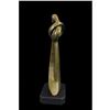 Image 2 : Signed Original Rare Milo Abstract Modern Art Kissing Couple Bronze Sculpture