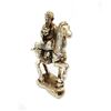Image 3 : Chinese Tibetan Silver Horseman Figure