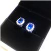 Image 2 : Lady Dianne Inspired Tanzanite Earrings Set With LED Ring Box