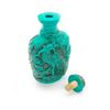 Image 4 : Asian Peacock Carved Turquoise Snuff Bottle