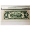 Image 2 : *RARE* $2 1928E US Bill - Legal Tender Note / PMG Graded 66EPQ