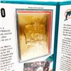 Image 1 : Dan Marino Career 22kt Gold Cards In Folder