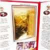 Image 1 : Joe Montana Career 22kt Gold Cards In Folder