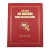 Image 4 : Joe Montana Career 22kt Gold Cards In Folder