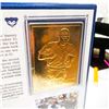 Image 3 : 1998 Mark Maguire / Sammy Sosa 24kt Gold Gold Series Cards In Folder