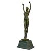 Image 1 : FRENCH STARFISH DANCER BY CHIPARUS BRONZE SCULPTURE HOT CAST MARBLE BASE FIGURE