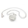 Image 4 : Elegant Silver Tone Watch Pendant Necklace