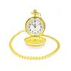 Image 2 : Gold Tone Quartz Old School Pocket Watch