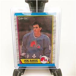 Vintage 1989 O Pee Chee Quebec Nordiques Joe Sakic Rookie Card