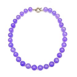 Stunning Pearl Necklace With Sliver Clasp