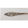 Image 4 : Early 20th Century Floral Etched Hallmarked Sterling Silver Pickle Fork