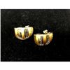 Image 2 : Pair of Italian 14K Gold Vintage Bumble bee Earrings