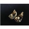 Image 3 : Pair of Italian 14K Gold Vintage Bumble bee Earrings