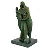 Image 10 : Salvador Dali Abstract Couple with Baby Modern Art Bronze Sculpture Statue Decor