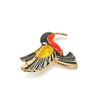 Image 3 : Elegant Ladies Enameled Hummingbird Brooch