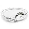 Image 3 : Ladies 925 Sterling Silver Dolphin Bangle