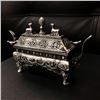 Image 1 : Asian Tibetan Silver Incense Burner
