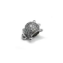 925 Sterling Silver Tortoise Bracelet / Necklace Charm