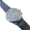 Image 2 : Mens Black Dial Benyar Watch On Genuine Leather Blue Band