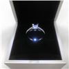 Image 2 : Ladies Semi-Precious CZ Diamond Mounted On 925 Sterling Silver Ring