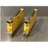 Image 1 : (2) FANUC A06B-6114-H105 SERVO AMPLIFIER MODULE