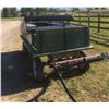 Image 3 : Trailway Style wagon with Pioneer 1-ton running gear, rubber wheels with lights