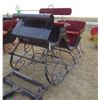 Image 2 : Black sleigh with tongue and shaves, all steel