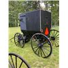 Image 1 : 2008 Single top buggy, LED lights, brakes, fiberglass shaves, wooden wheels, Excellent condition!