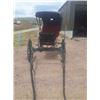 Image 2 : Doctor's buggy, fully restored, black with maroon single seat, 76" shaves, capped wheels, always sto