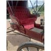 Image 7 : Doctor's buggy, fully restored, black with maroon single seat, 76" shaves, capped wheels, always sto