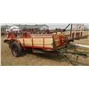 Image 1 : Case manure spreader, 2 wheel, ground drive, new wood throughout