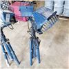Image 2 : TWO DOUBLE SHOP LIGHTS ON STANDS