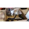 Image 1 : ANTIQE DRESSER WHEELS, TOOLS, PINNACLE STUDIO MOVIE BOX USB