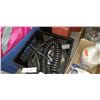 Image 4 : CRATE OF HOSES AND JERRY CANS