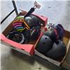 Image 1 : TWO BOXES OF BIKE HELMETS AND FENDERS