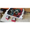 Image 1 : BOX MOUNTED CAPACITORS AND OTHER ELECTRIC HARDWARE