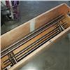Image 3 : WOOD CRATE OF STAINLESS STELL HANDLES