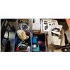 Image 1 : 4 BOXES OF SEWING NOTIONS AND HATS