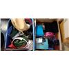 Image 2 : 4 BOXES OF SEWING NOTIONS AND HATS