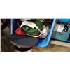 Image 4 : 4 BOXES OF SEWING NOTIONS AND HATS