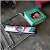 Image 2 : DRYING RACK, DOME TENT AND PORTABLE ELECTRIC HEATER WITH FOLDING SIGN BOARD
