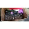 Image 2 : BOX OF BAGS, ETC