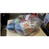 Image 1 : BAG OF BUFFALO YARN AND KNITTING/CRAFT YARN