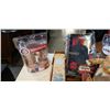 Image 2 : CHARLEY WALKER BARTENDER, DARTH MAUL STARWARS DOLL, BASEBAL ACTION FIGURES AND CARDS