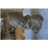 Image 2 : SLEEPY BUDDAH FIGURE AND EASTERN LIDDED JAR, 3 VASES, AND JAR