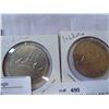Image 2 : 5 CANADIAN DOLLAR COINS 1968 AND 1975