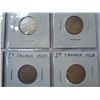 Image 2 : 19 CANADIAN KING GEORGE V NICKELS 1922-1936